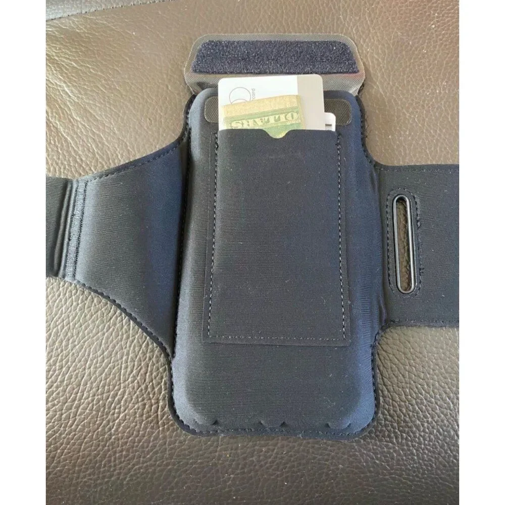 Sweatproof Zipper Pocket Armband Case Running Phone Holder for iPhone
